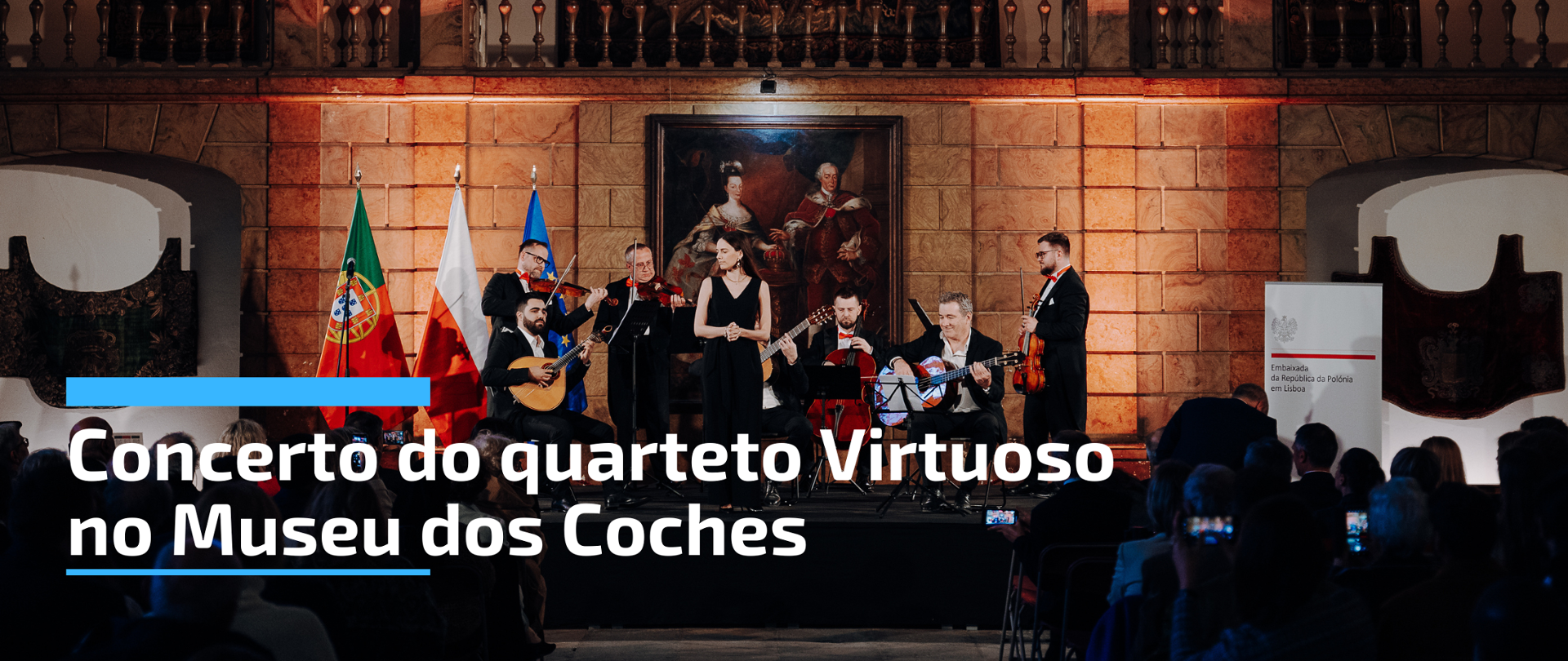 Concerto do quarteto Virtuoso no Museu dos Coches
