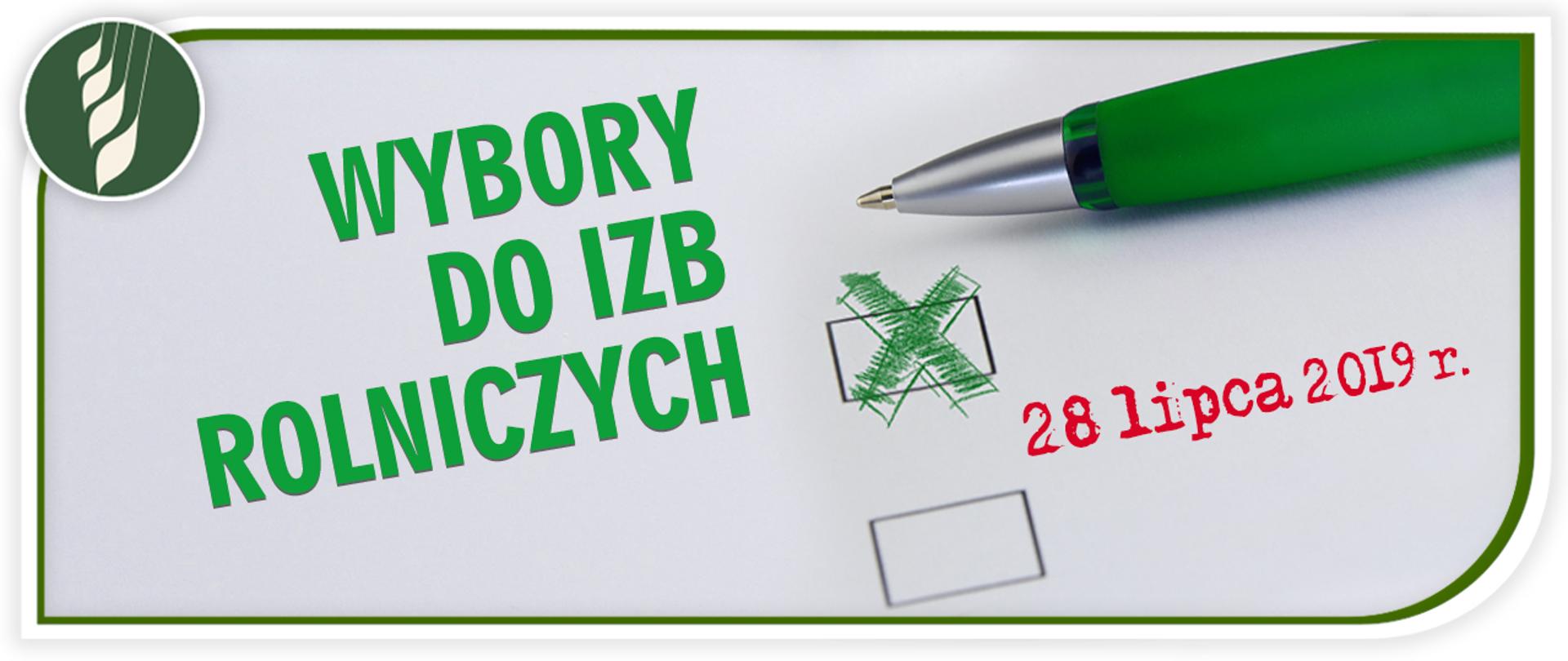 Infografika - wybory do Izb Rolniczych