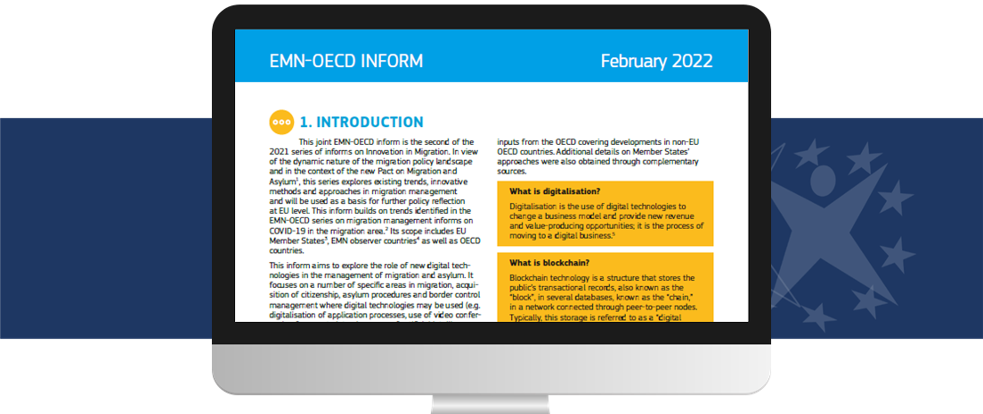EMN-OECD Inform "The Use of Digitalisation and Artificial Intelligence in Migration Management"