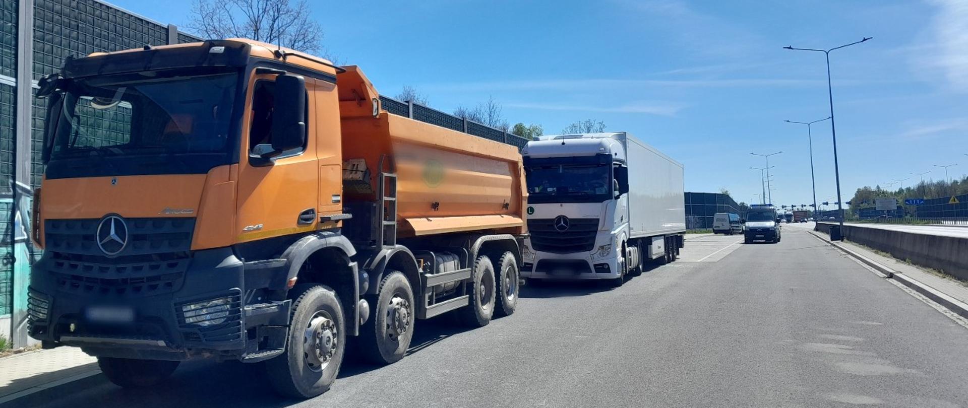 Przeważone pojazdy w Łodzi