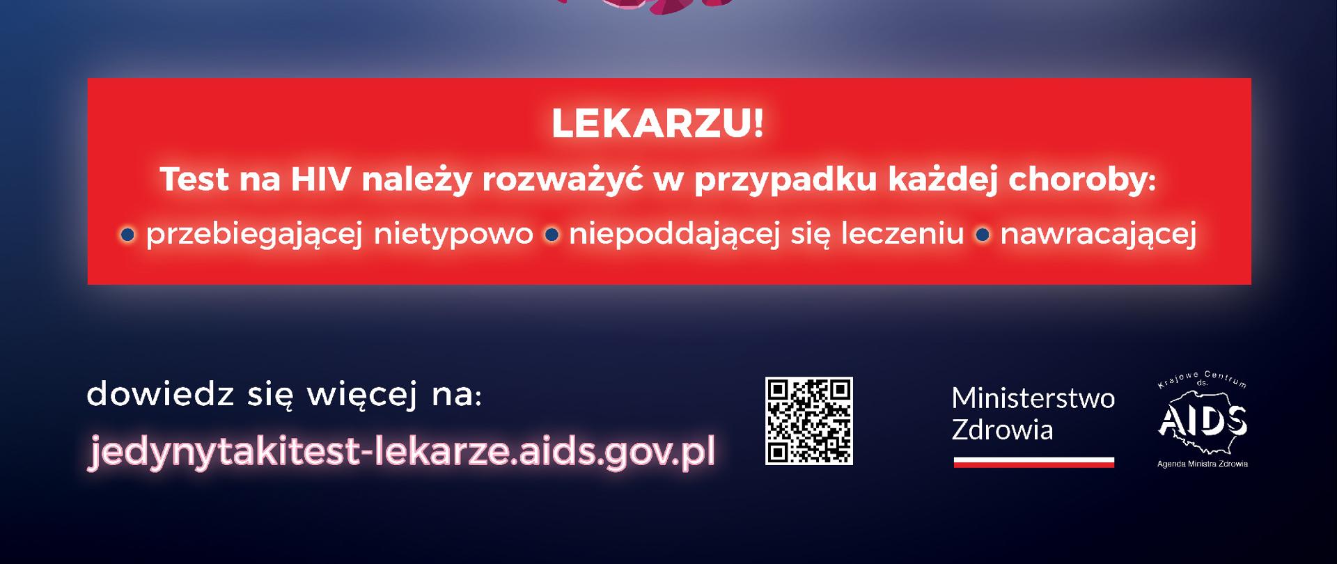 Jedyny test, którego prawdopodobnie nie zleciłeś - Plakat kampanijny do lekarzy