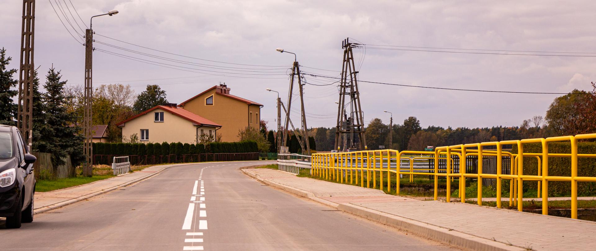 Otwarcie drogi w miejscowości Dąbrowa Łazy