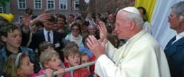 wizyta papieża w Olsztynie