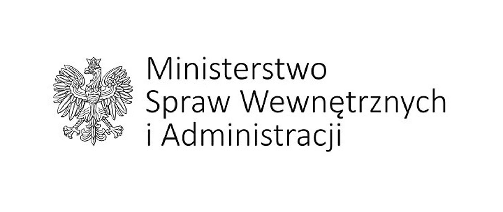 logo MSWiA - opis alternatywny