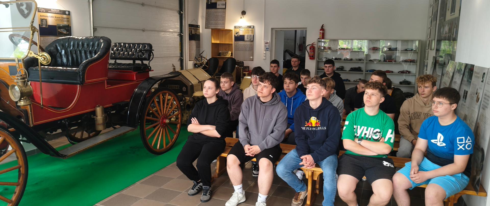 Wycieczka edukacyjna klasy 1 TM do muzeów techniki 1