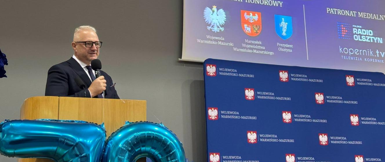 Jubileusz 70-lecia Polskiego Związku Niewidomych na Warmii i Mazurach