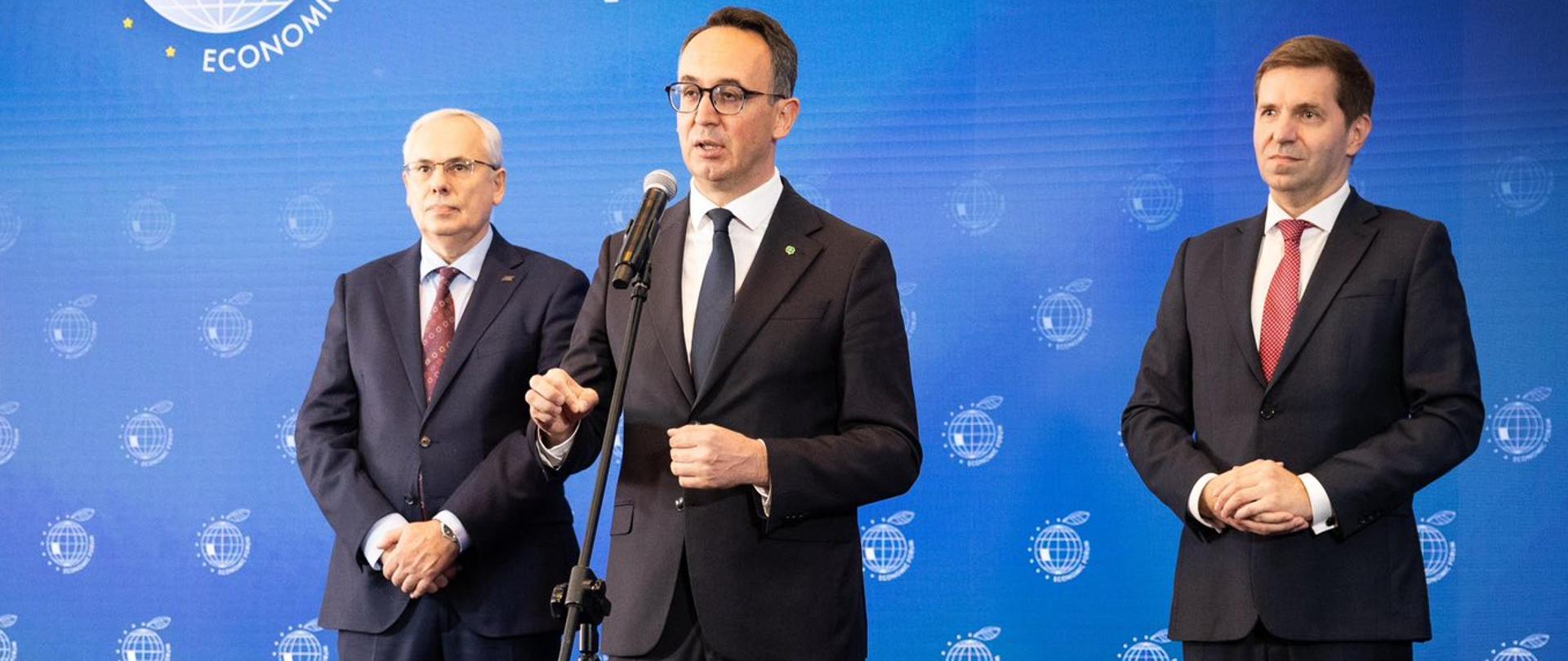 Minister infrastruktury Dariusz Klimczak uczestniczył w XXXIV Forum Ekonomicznym w Karpaczu