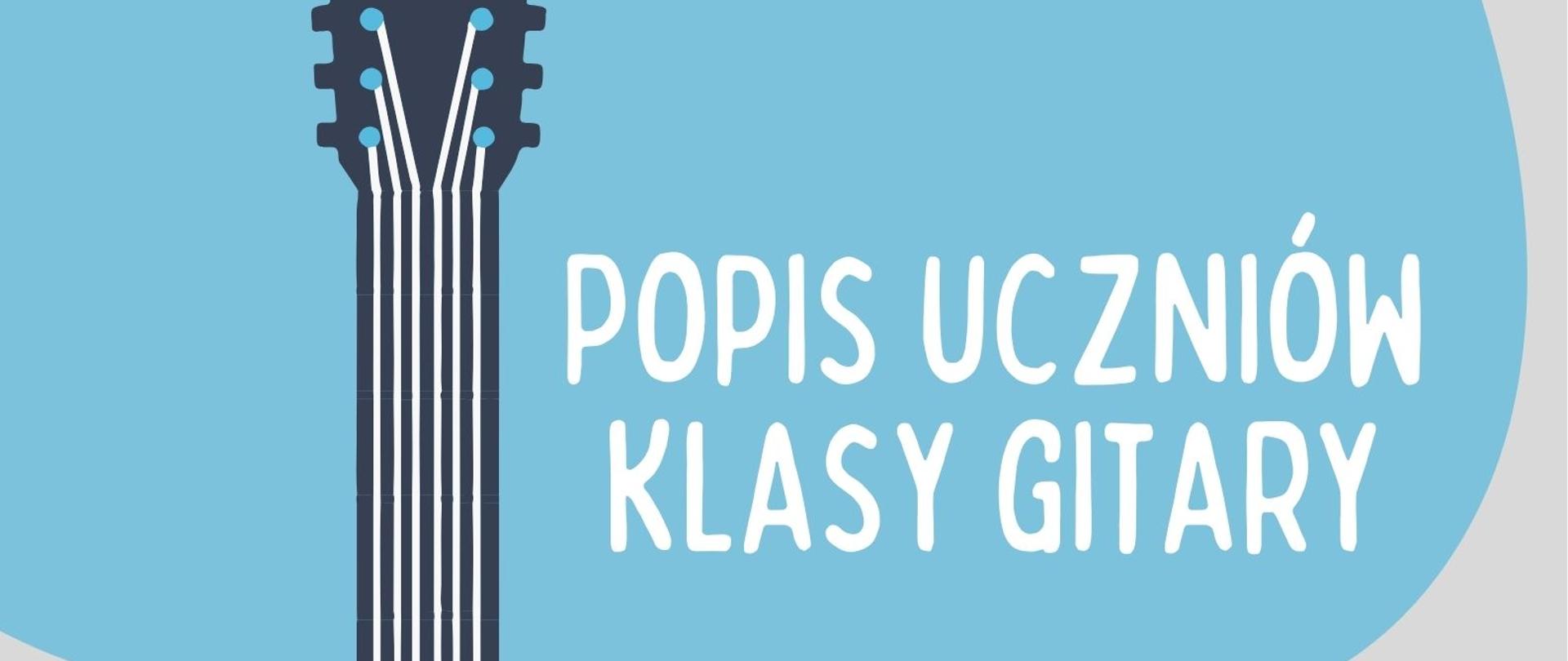 popis uczniów klasy gitary