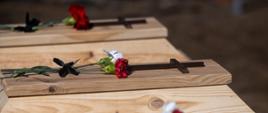 Pogrzeb ofiar Zbrodni Wołyńskiej w Ostrówkach i Woli Ostrowieckiej, fot. IPN