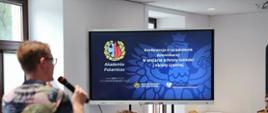 szkolenie dla dziennikarek i dziennikarzy z komunikacji i reagowania w sytuacjach kryzysowych.