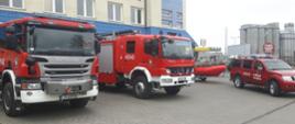 OSP Kruszwica wraz z samochodami