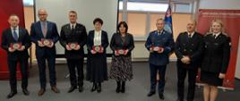 Narada roczna w Komendzie Powiatowej Państwowej Straży Pożarnej w Gnieźnie 