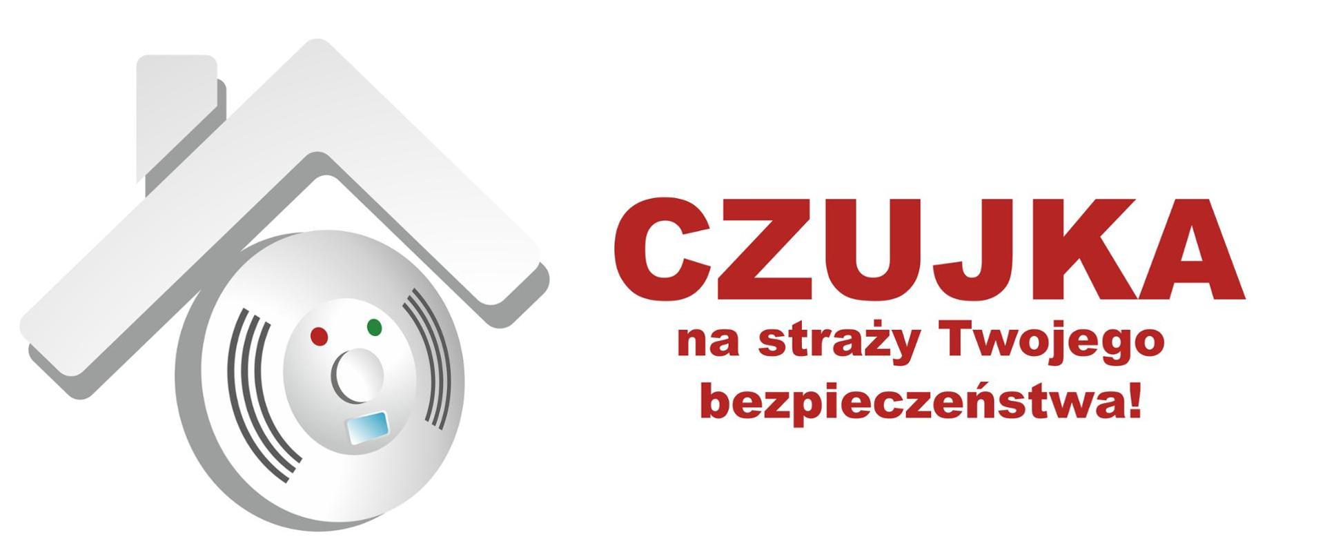 Czujka na straży Twojego bezpieczeństwa. Logo kampanii. 