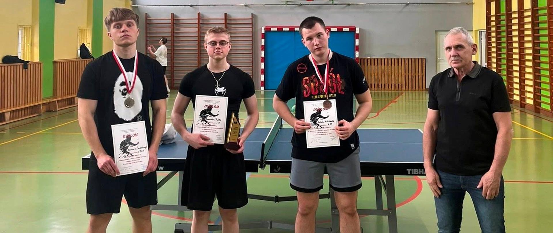 Mistrzostwa szkoły w tenisie stołowym