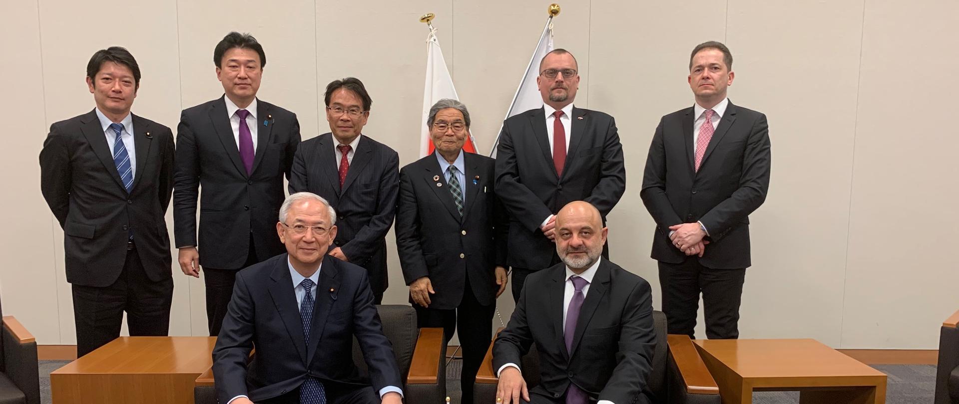 Deputy Foreign Ministers of Poland and Japan - Maciej Lang and Takeo Mori