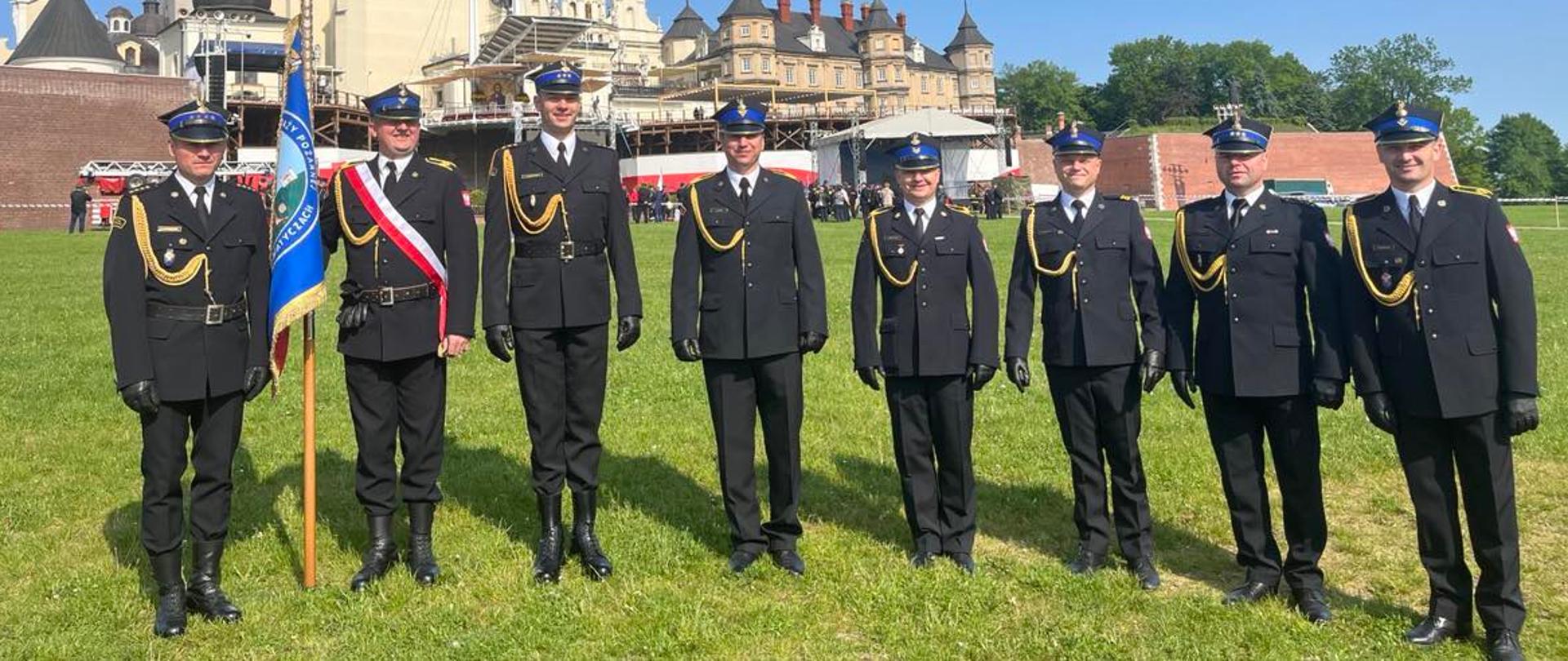 Delegacja funkcjonariuszy z KP PSP Siemiatycze