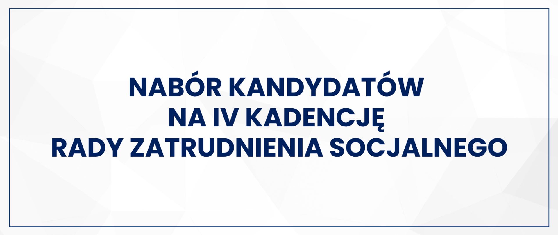 grafika z napisem nabór kandydatów 