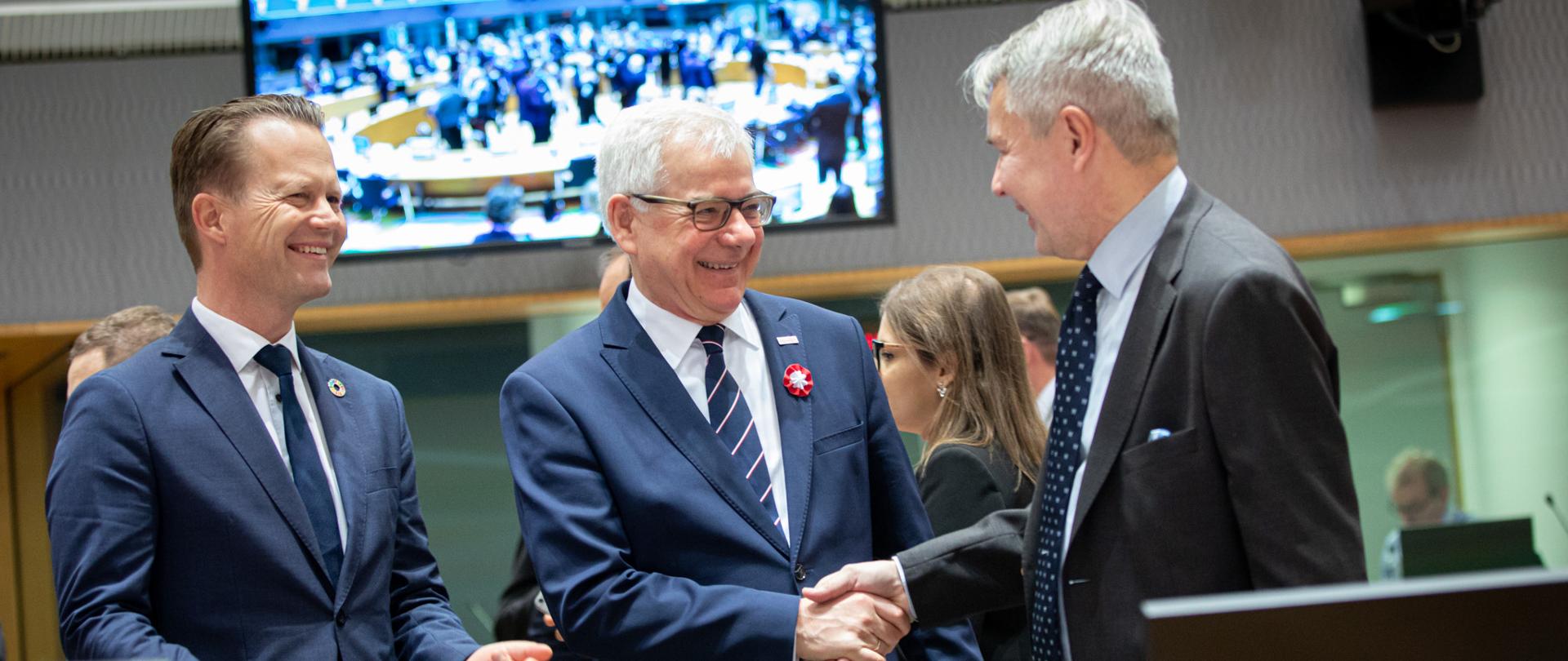 Minister Jacek Czaputowicz attends Foreign Affairs Council in Brussels