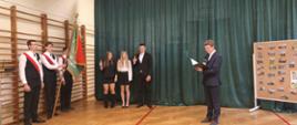 Ślubowanie uczniów klas pierwszych