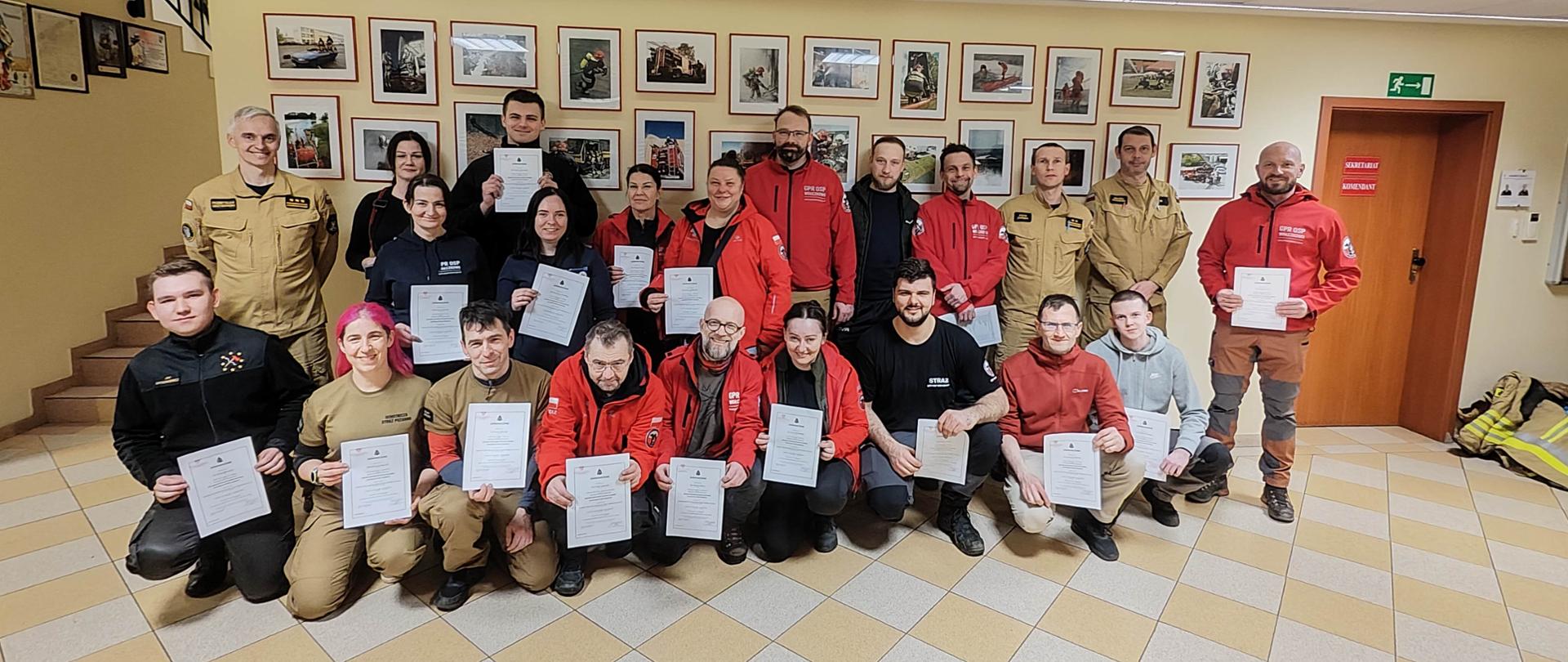 Szkolenie podstawowe strażaka ratownika OSP