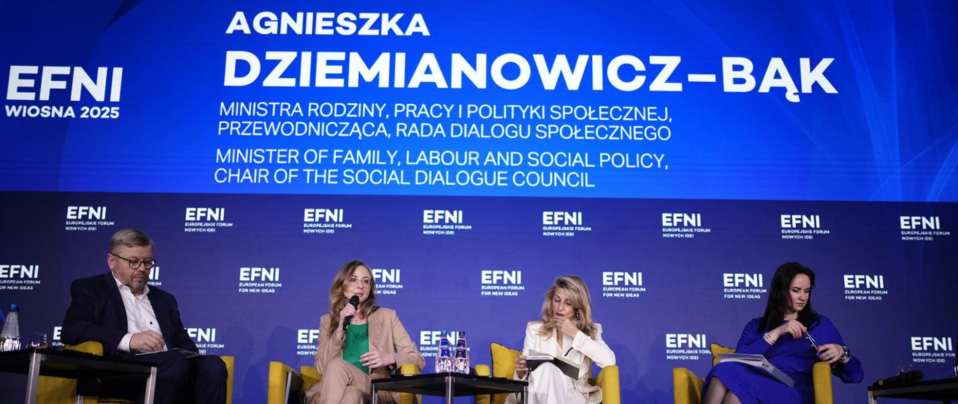 The future of the labour market at the European Forum for New Ideas