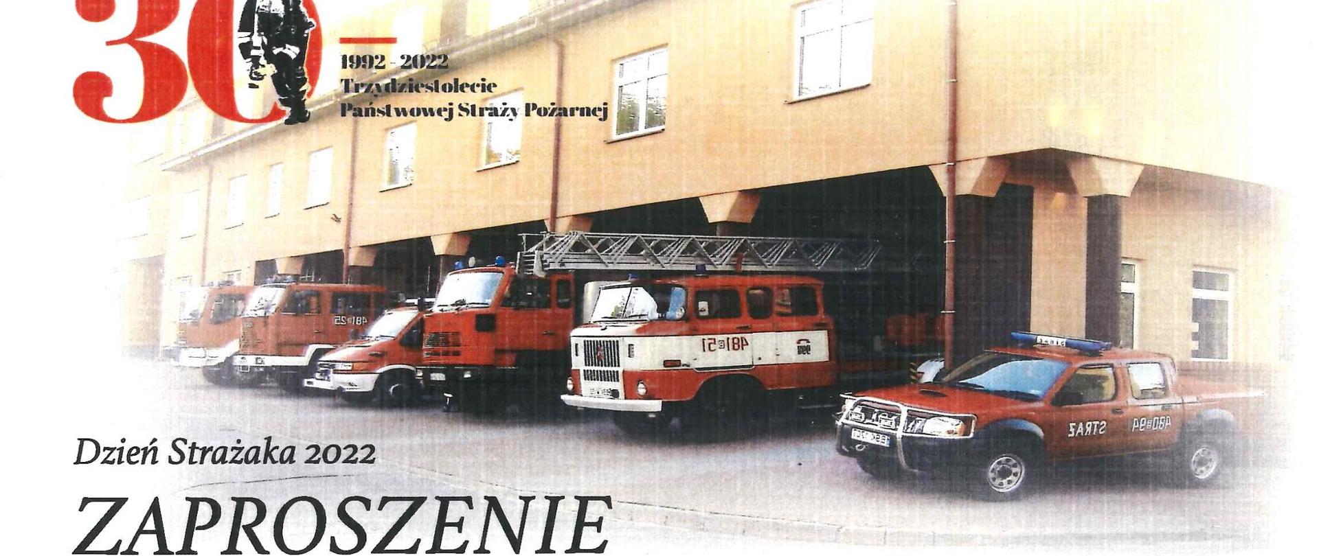 Zaproszenie na Dzień Strażaka 2022