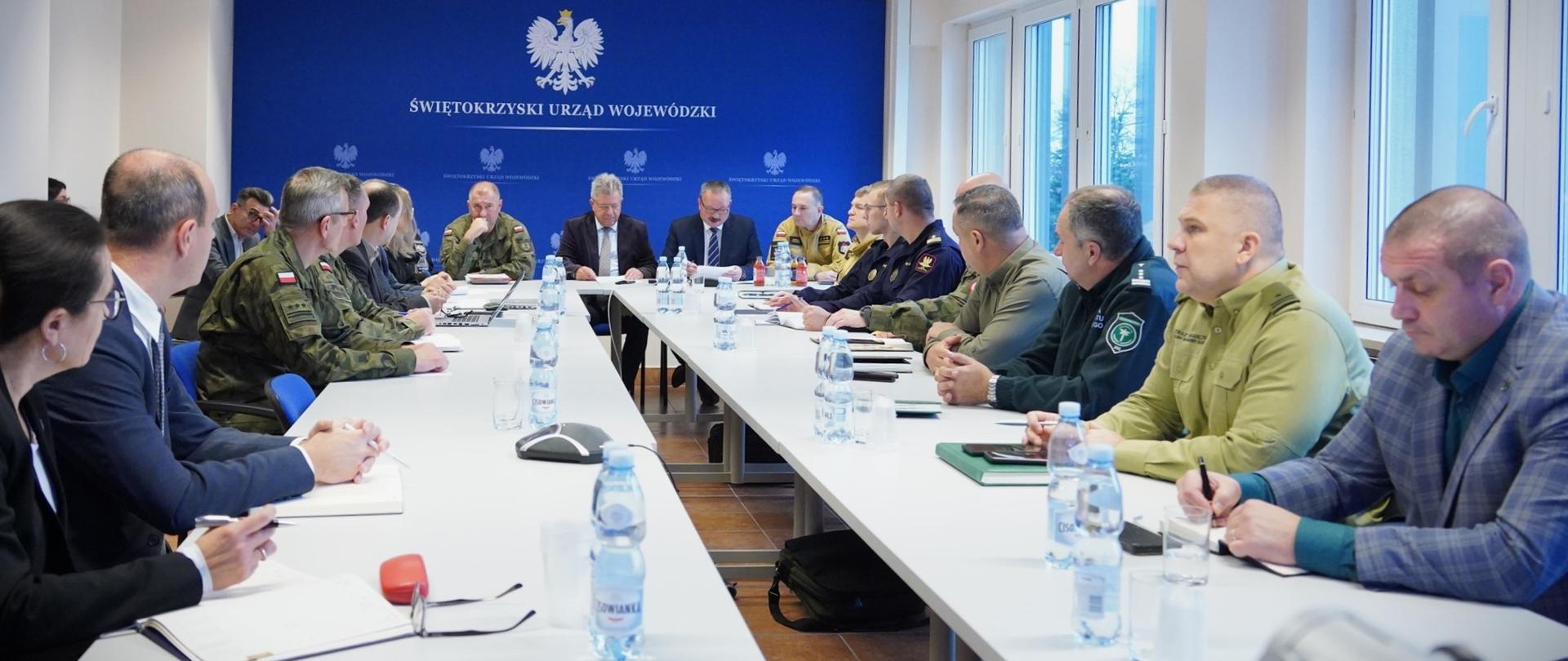 Posiedzenie Wojewódzkiego Zespołu Zarządzania Kryzysowego