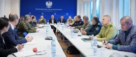 Posiedzenie Wojewódzkiego Zespołu Zarządzania Kryzysowego