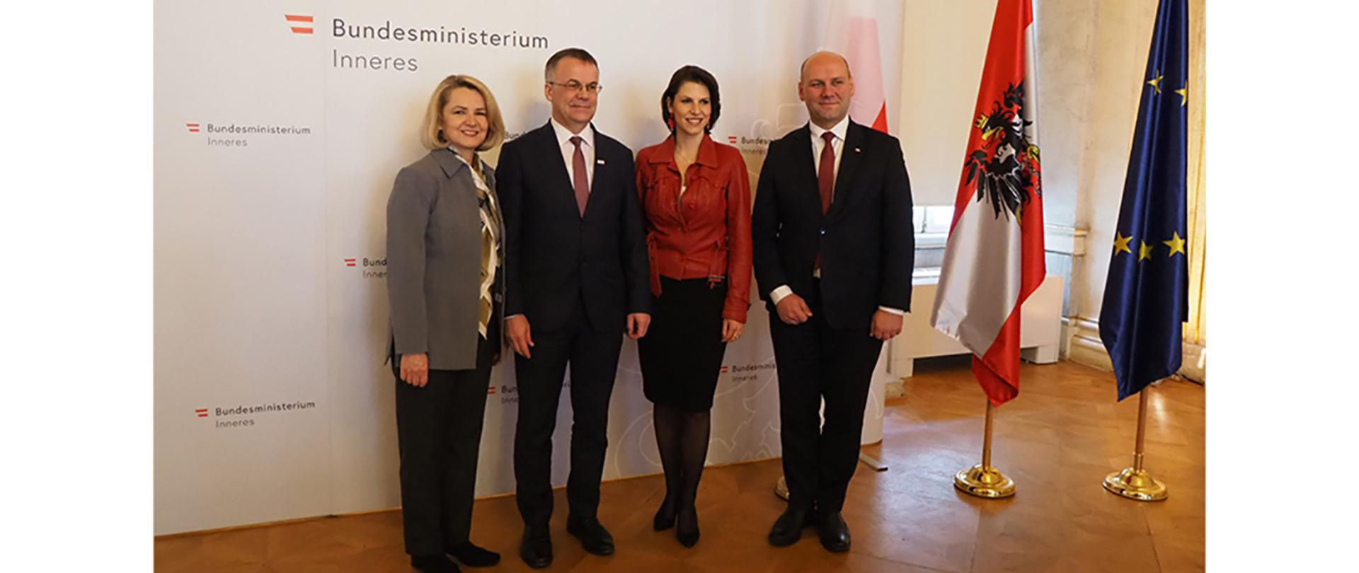 Wiceminister kultury Jarosław Sellin z wizytą w Austrii fot. MKiDN