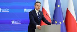 Konferencja prasowa rzecznika rządu Adama Szłapki 17.09.2025 r.