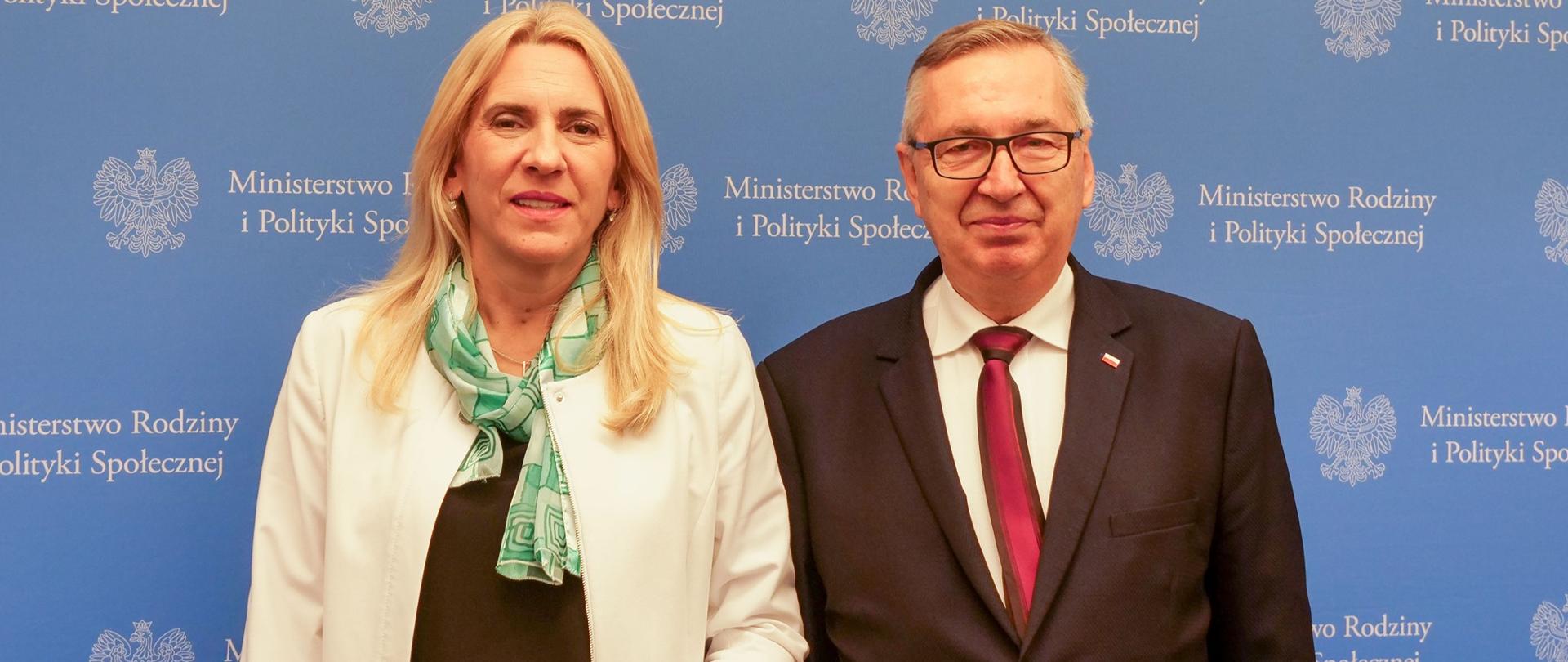 Spotkanie ministra Szweda z Prezydent Serbii
