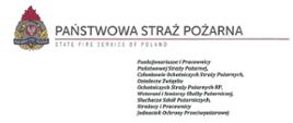 Zdjęcie przedstawia życzenia KG PSP z okazji Dnia Strażaka