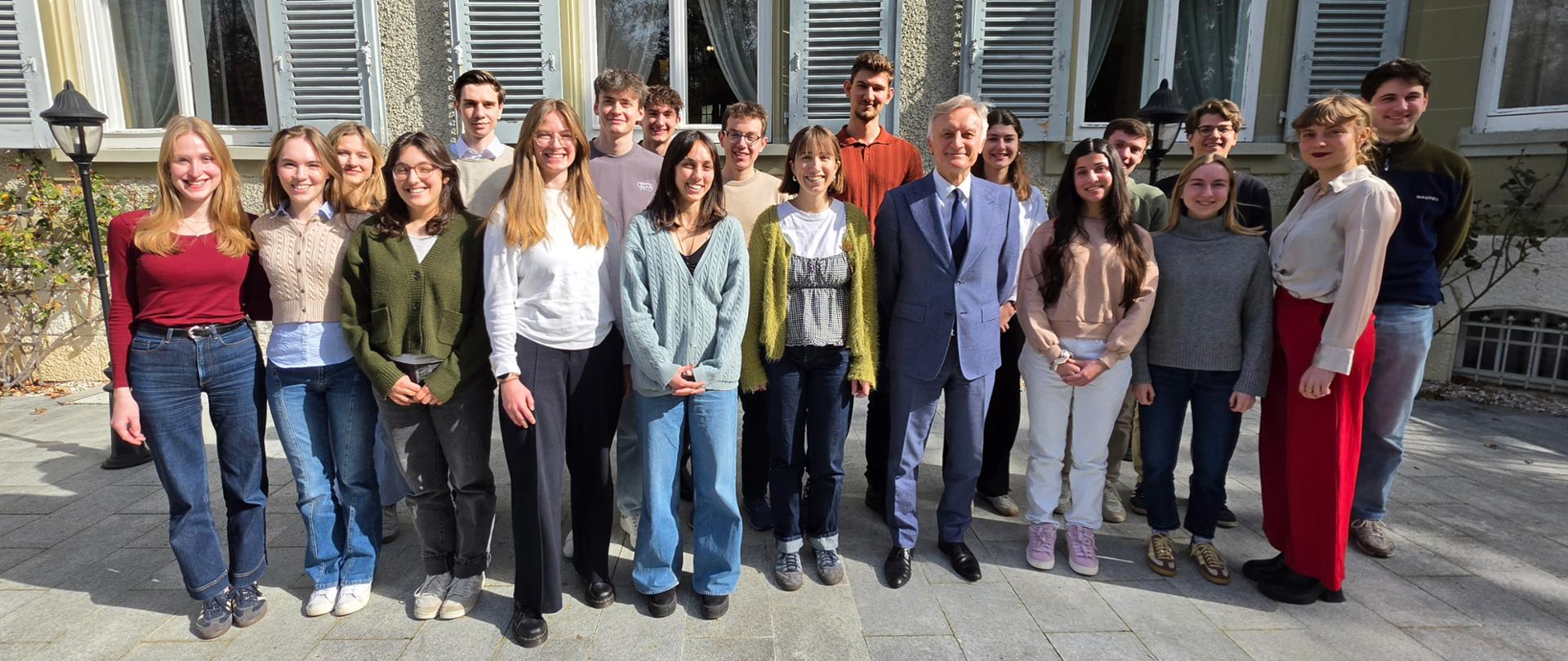 Rencontre avec des étudiants de la Swiss Study Foundation