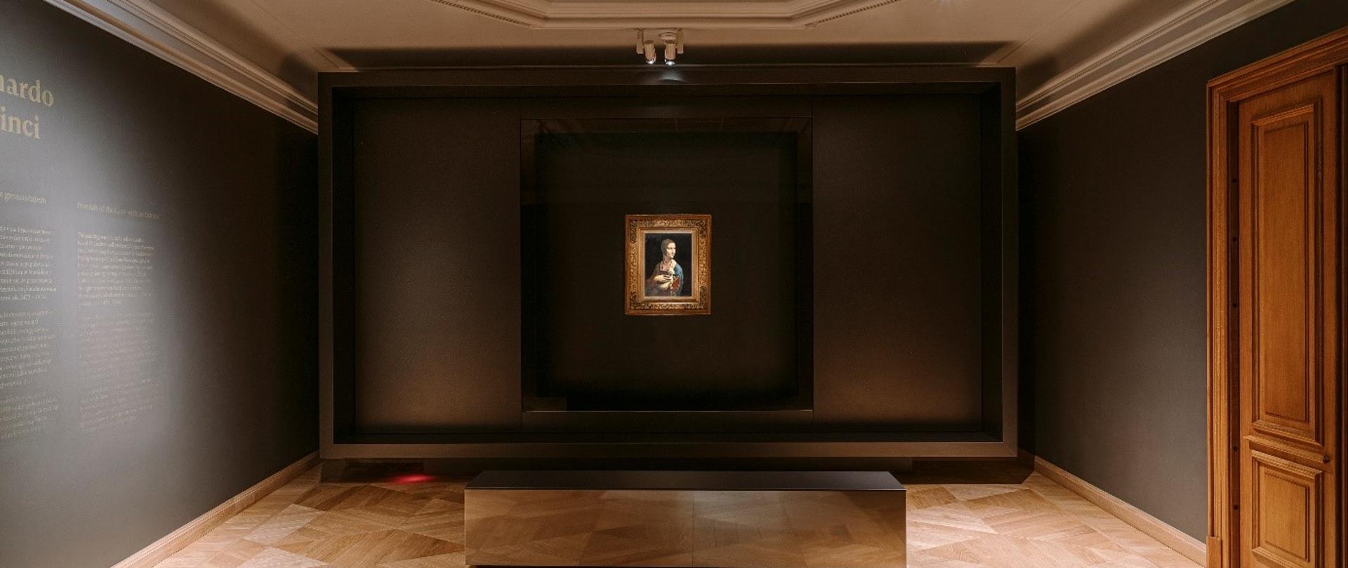Dama z gronostajem, Leonardo da Vinci, Muzeum Książąt Czartoryskich, fot. Studio PION