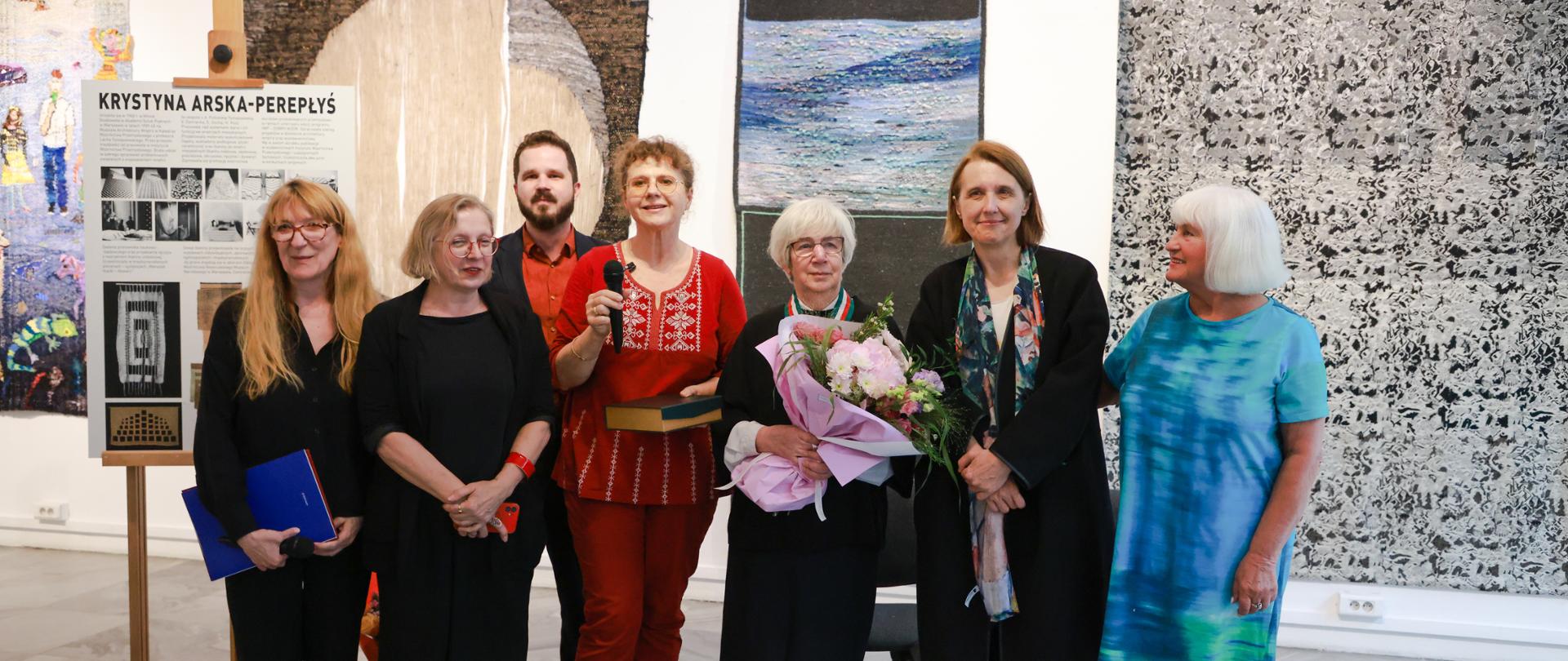 Krystyna Arska-Perepłyś uhonorowana, fot. Danuta Matloch/MKiDN