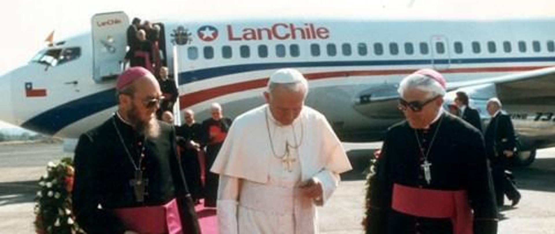 Papa Juan Pablo II en Chile