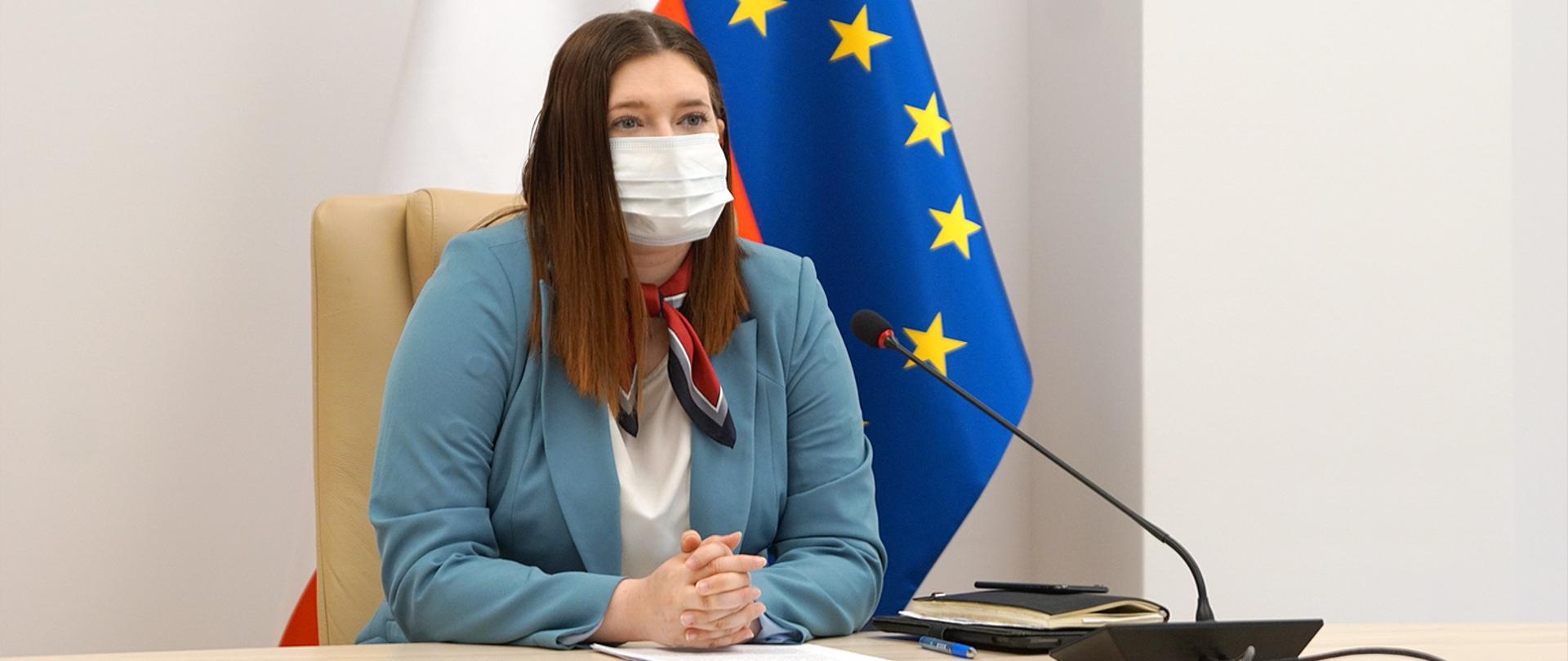 Sekretarz stanu Anna Gembicka podczas 42 Sesji Konferencji FAO 