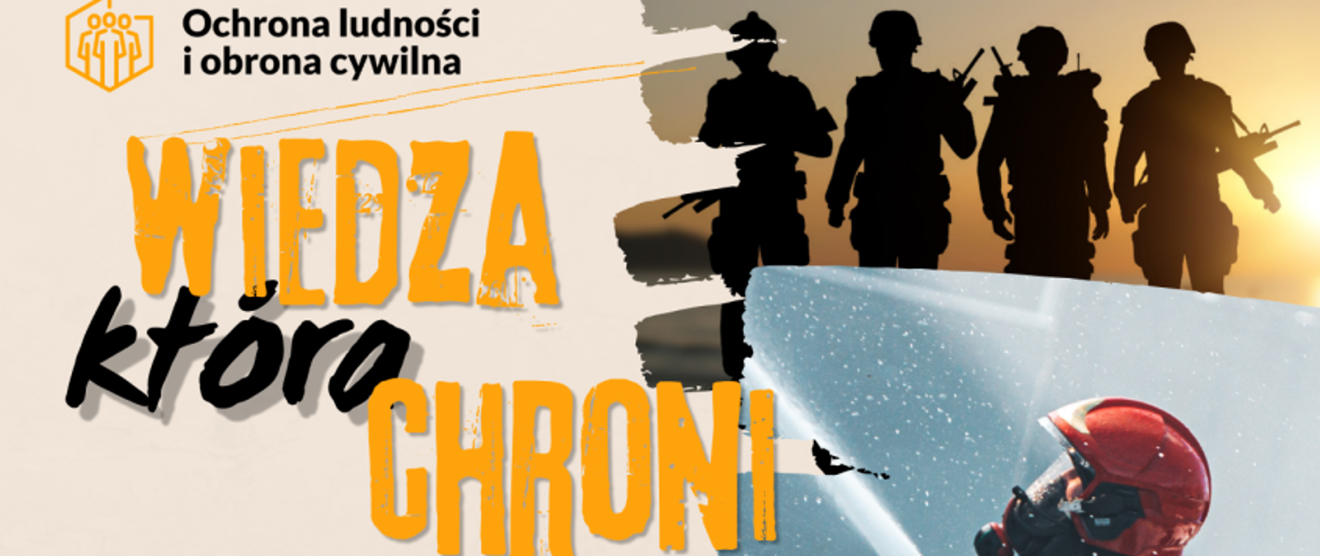 Plakat informujący o szkoleniu OLiOC