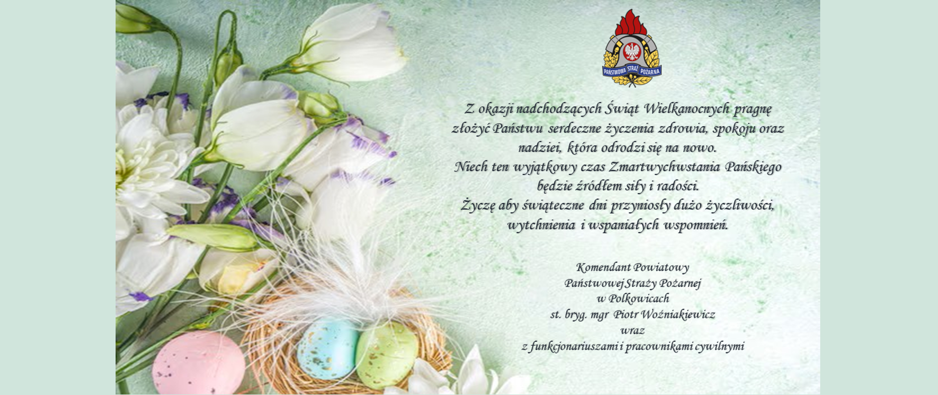 Kartka świąteczna z okazji Świąt Wielkiej Nocy 2026