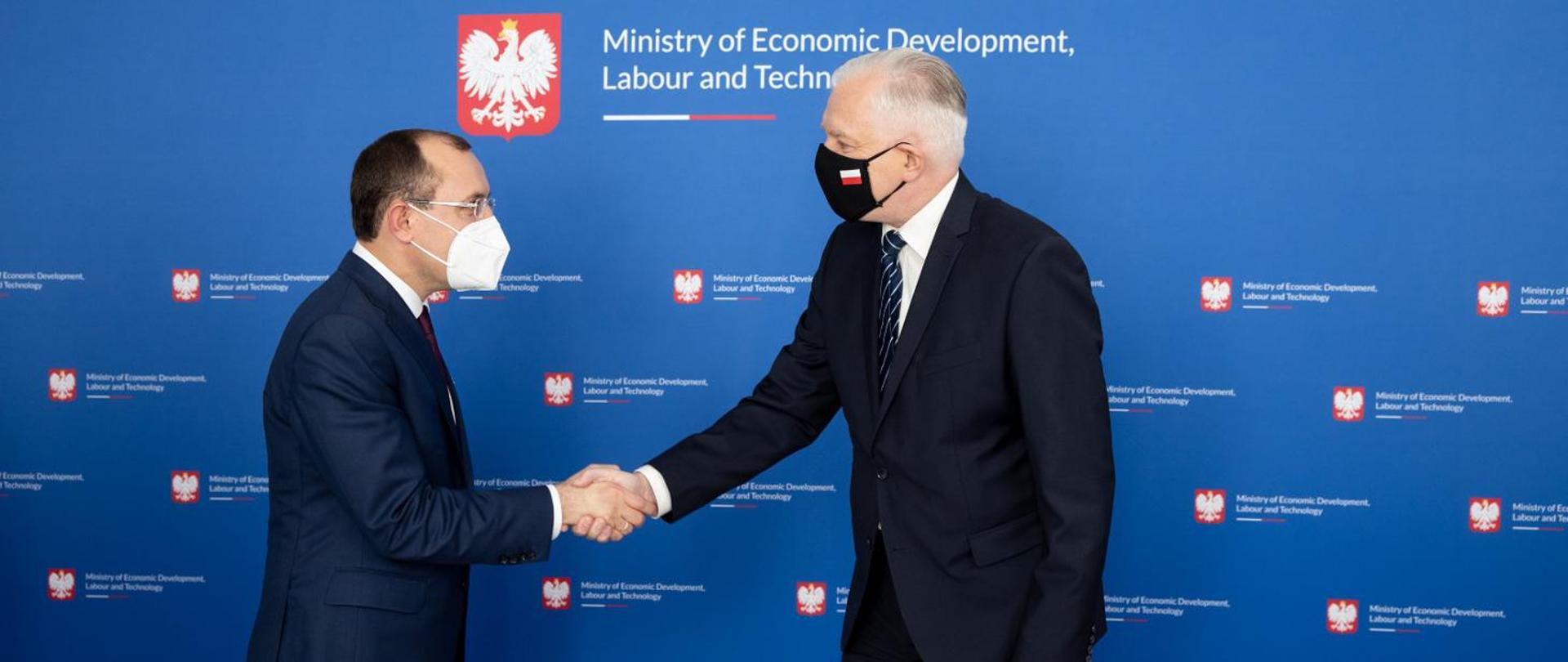 Jarosław Gowin met the Turkish Minister of Trade Mehmet Muş