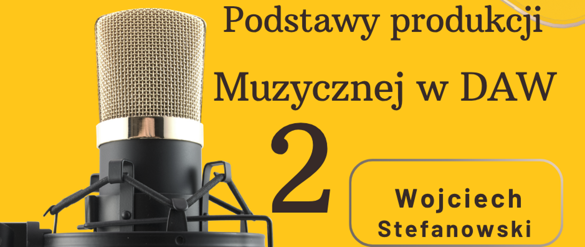 Plakat podstawy produkcji muzycznej