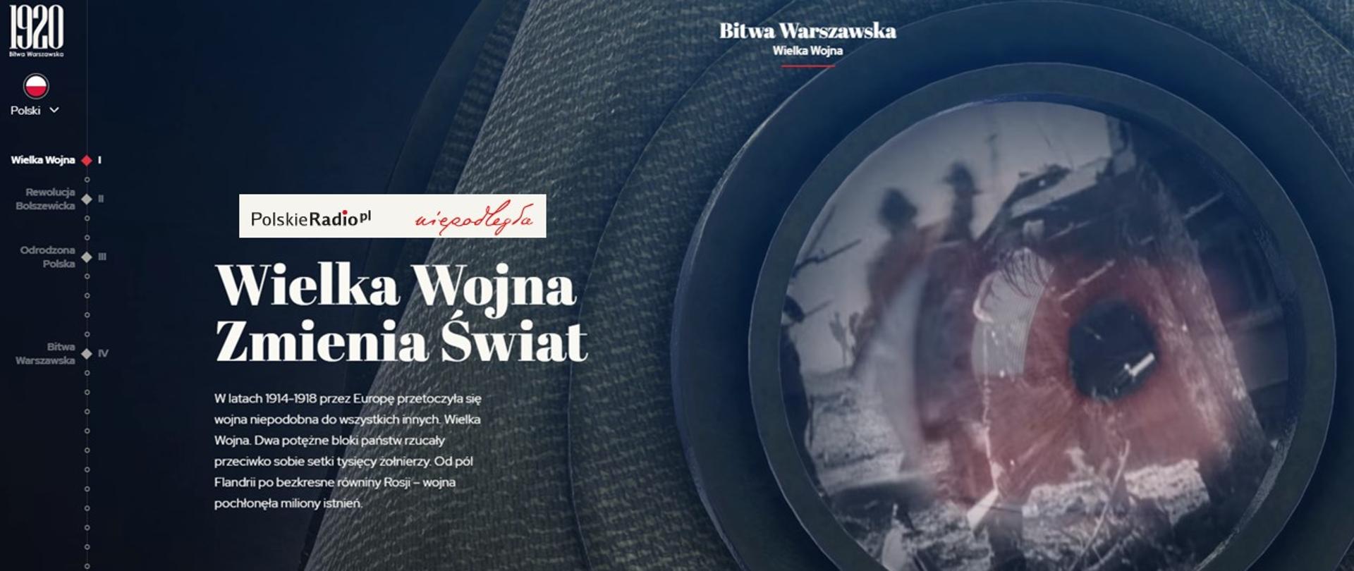 Bitwa 1920. – nowy serwis internetowy Biura Programu „Niepodległej" i Polskiego Radia 