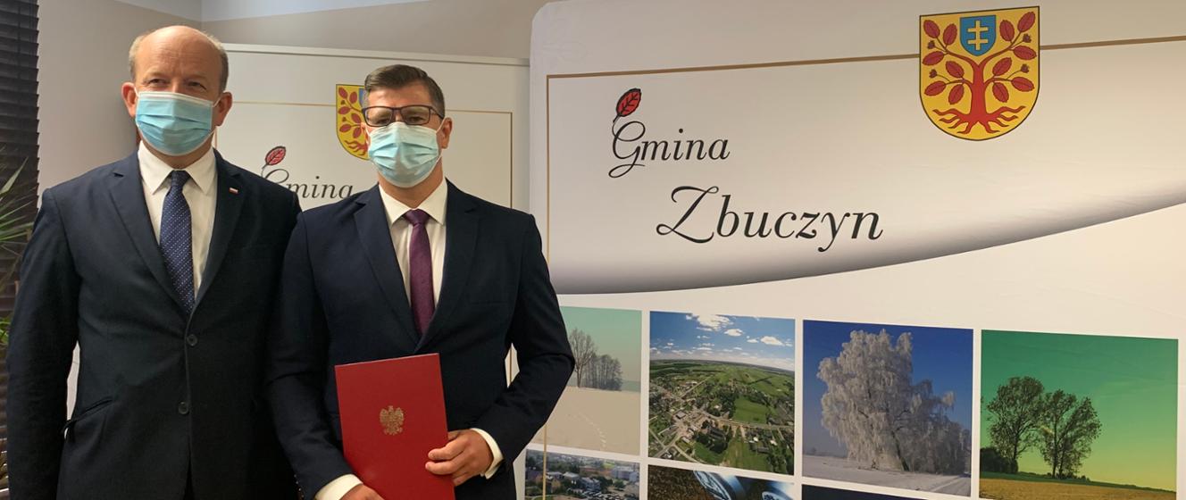 Zbuczyn powołanie osoby pełniącej funkcję Wójta Gminy Mazowiecki