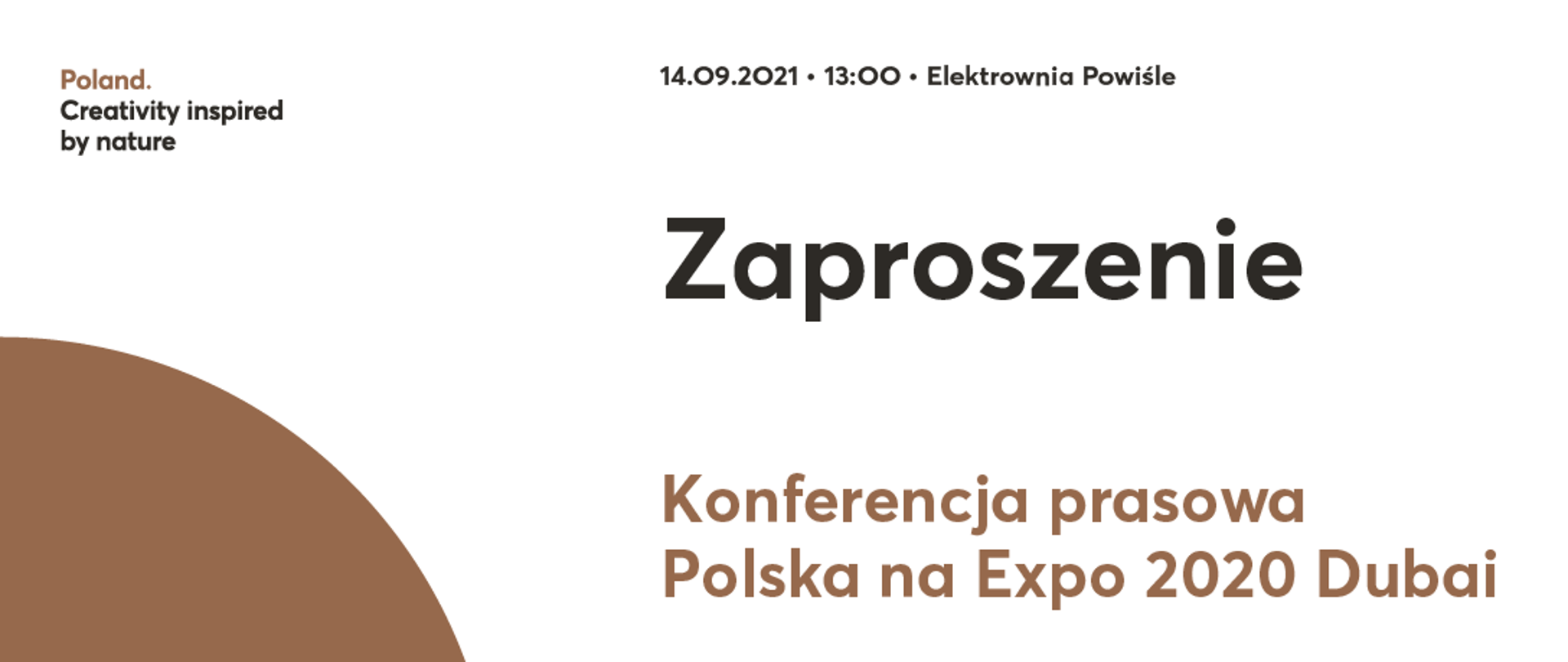 Konferencja prasowa ws. obecności Polski na Expo 2020 w Dubaju