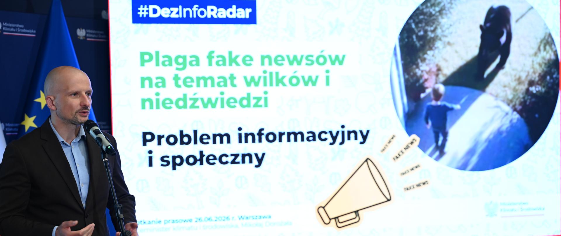 Plaga fake newsów o wilkach i niedźwiedziach na radarze MKiŚ