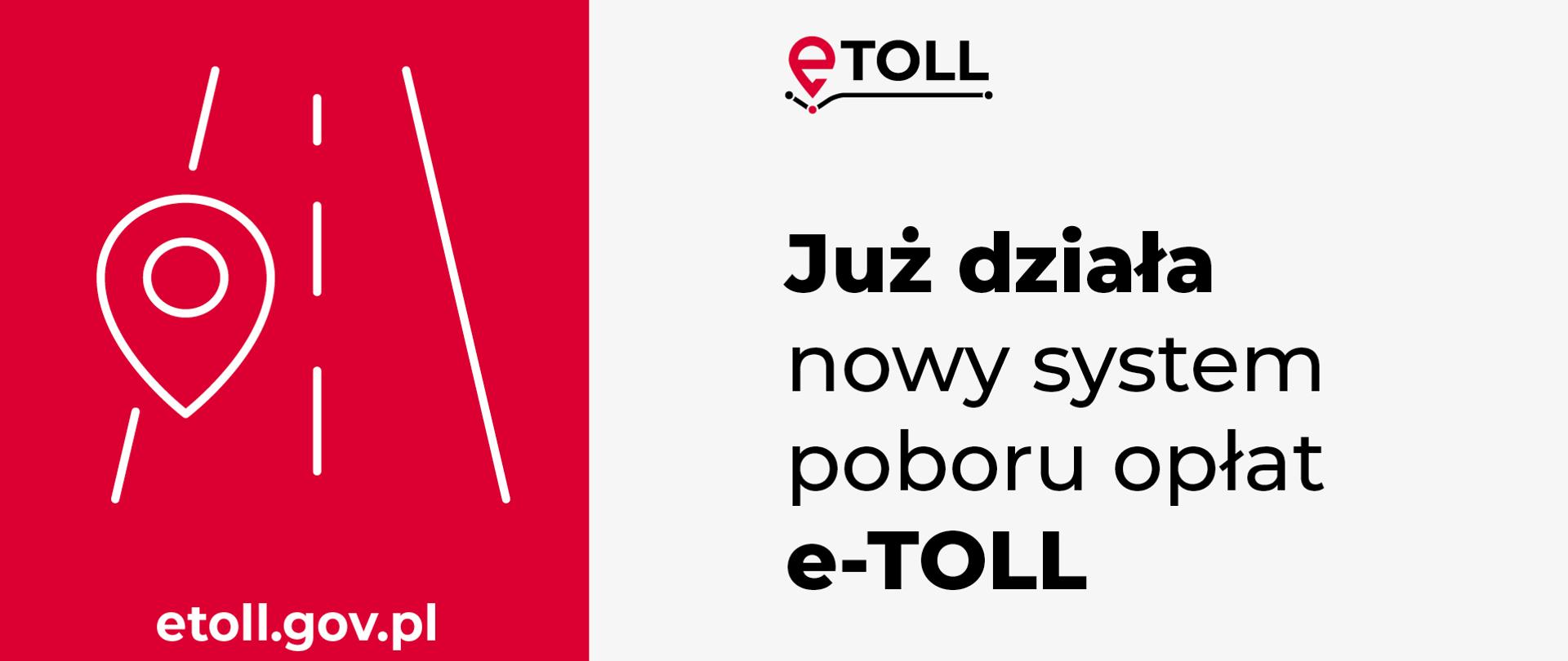 grafika opisująca funkcjonalność systemu e-TOLL