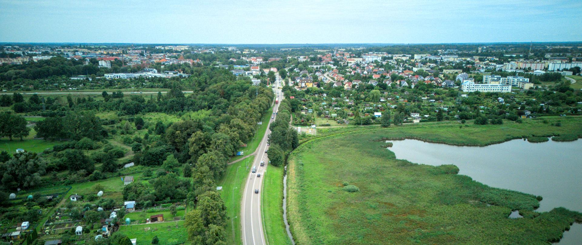 DK22 w Starogardzie Gdańskim