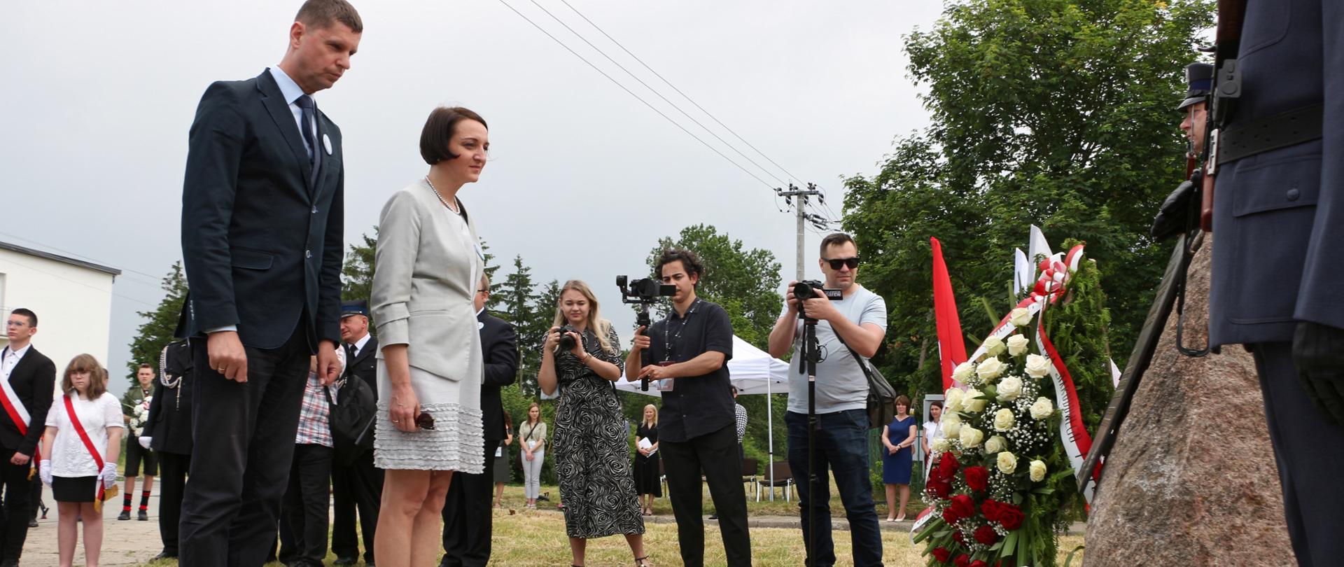 „Zawołani po imieniu” – upamiętnienie Piotra Kościeleckiego fot. PAP/Marcin Onufryjuk