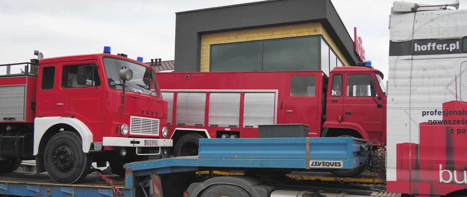 Samochody przekazane ukraińskim strażakom