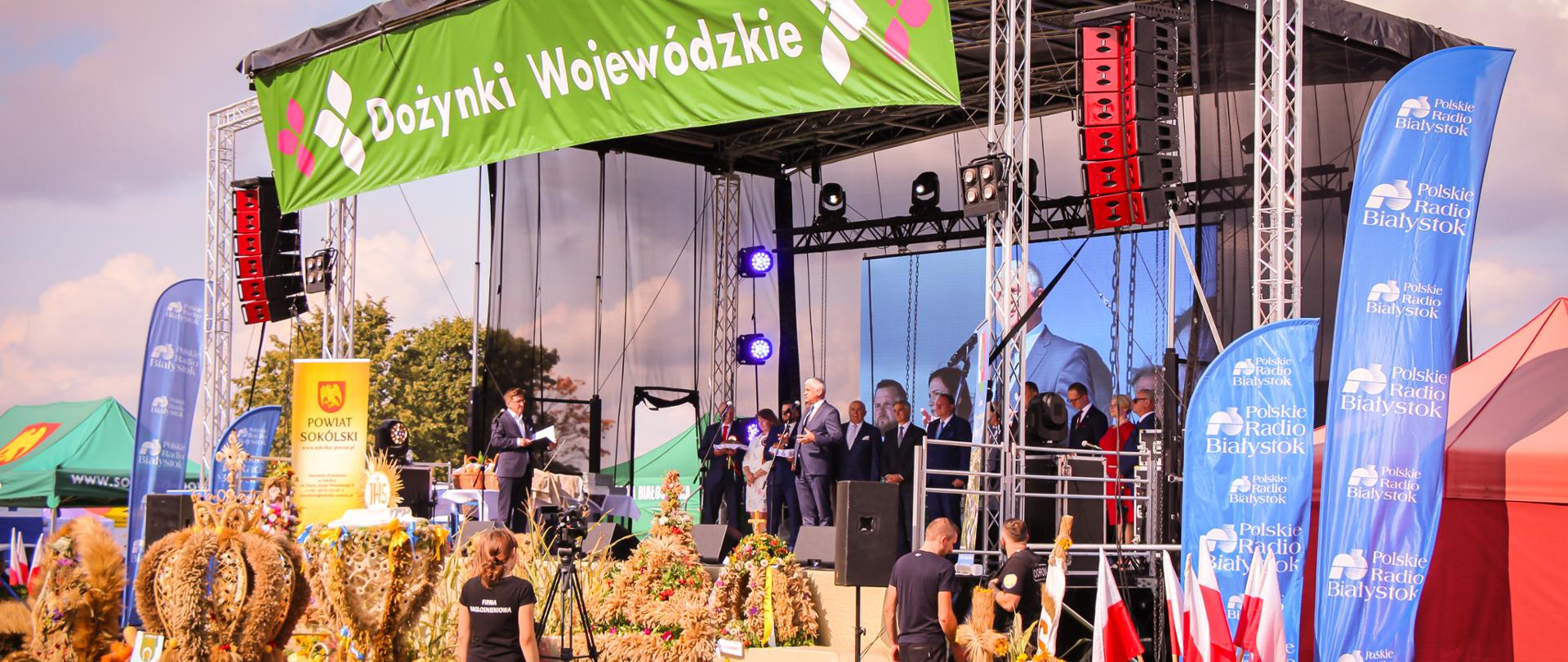 Dożynki Wojewódzkie w Dąbrowie Białostockiej